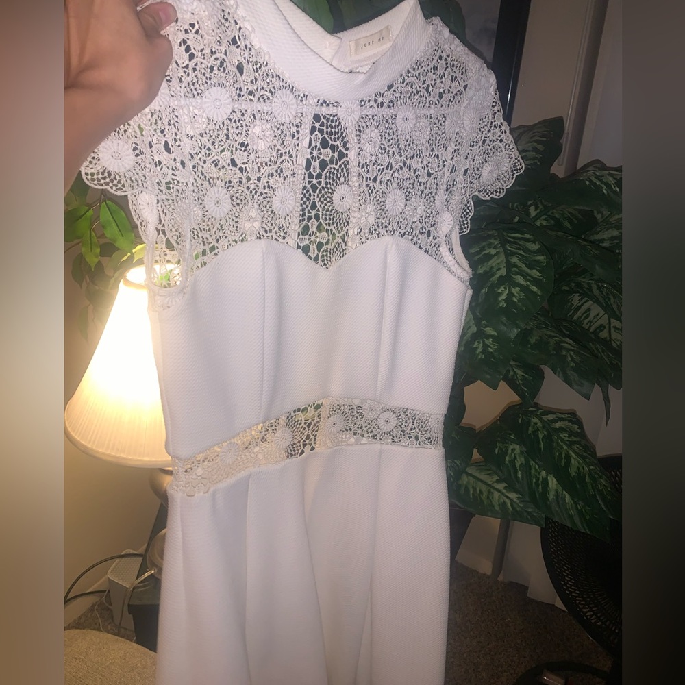 A white dress